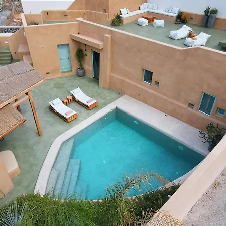 ヴィラ Luxury Santorini Potamos Luxury House 2 Bedrooms Private Pool