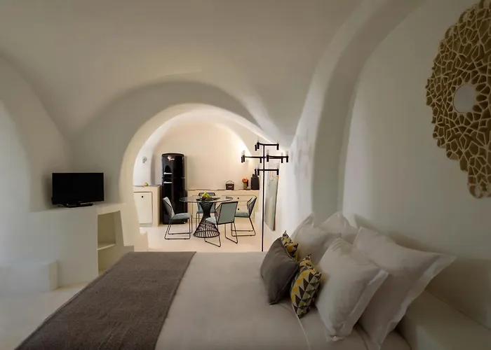 Luxury Santorini Potamos Luxury House 2 Bedrooms Private Pool Éxo Goniá