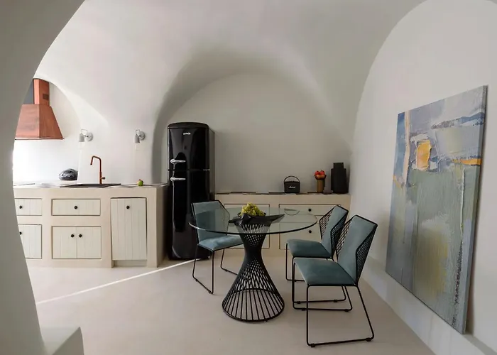 Villa Luxury Santorini Potamos Luxury House 2 Bedrooms Private Pool