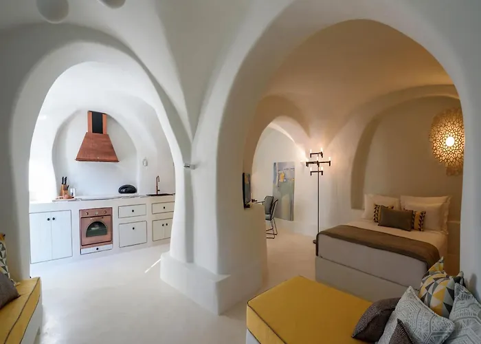 Luxury Santorini Potamos Luxury House 2 Bedrooms Private Pool Villa *
