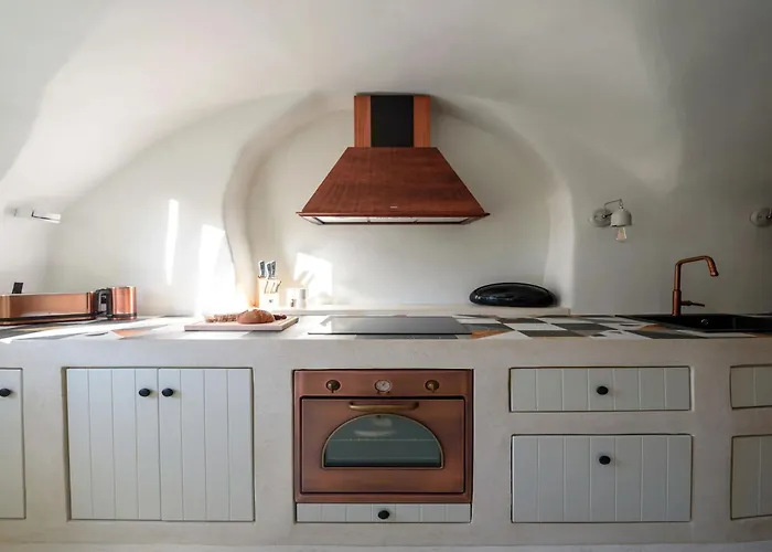 Luxury Santorini Potamos Luxury House 2 Bedrooms Private Pool Villa Éxo Goniá