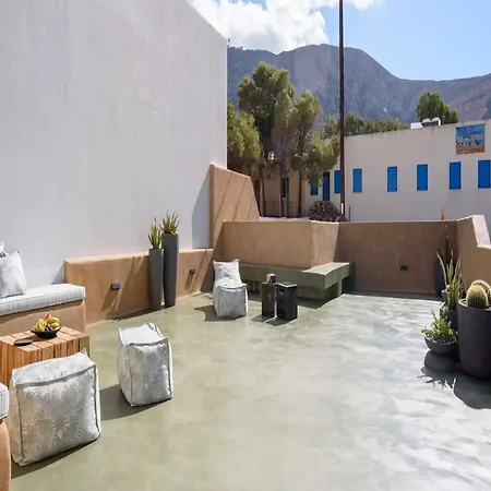 Luxury Santorini Potamos Luxury House 2 Bedrooms Private Pool Villa *