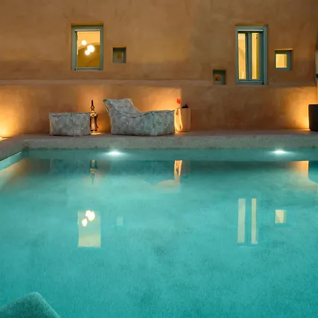 Luxury Santorini Potamos Luxury House 2 Bedrooms Private Pool Villa Éxo Goniá